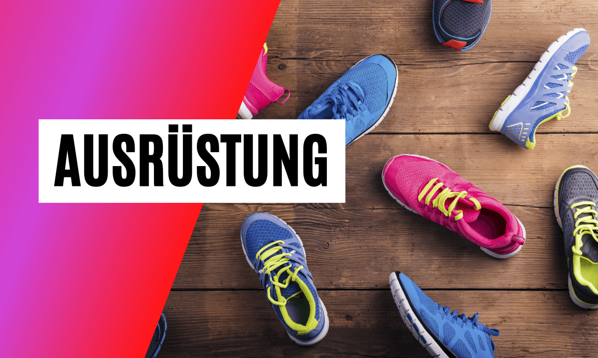 Trainingsschuhe und Wettkampfschuhe