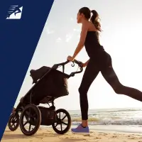 Symbolfoto Laufen mit Kinderwagen