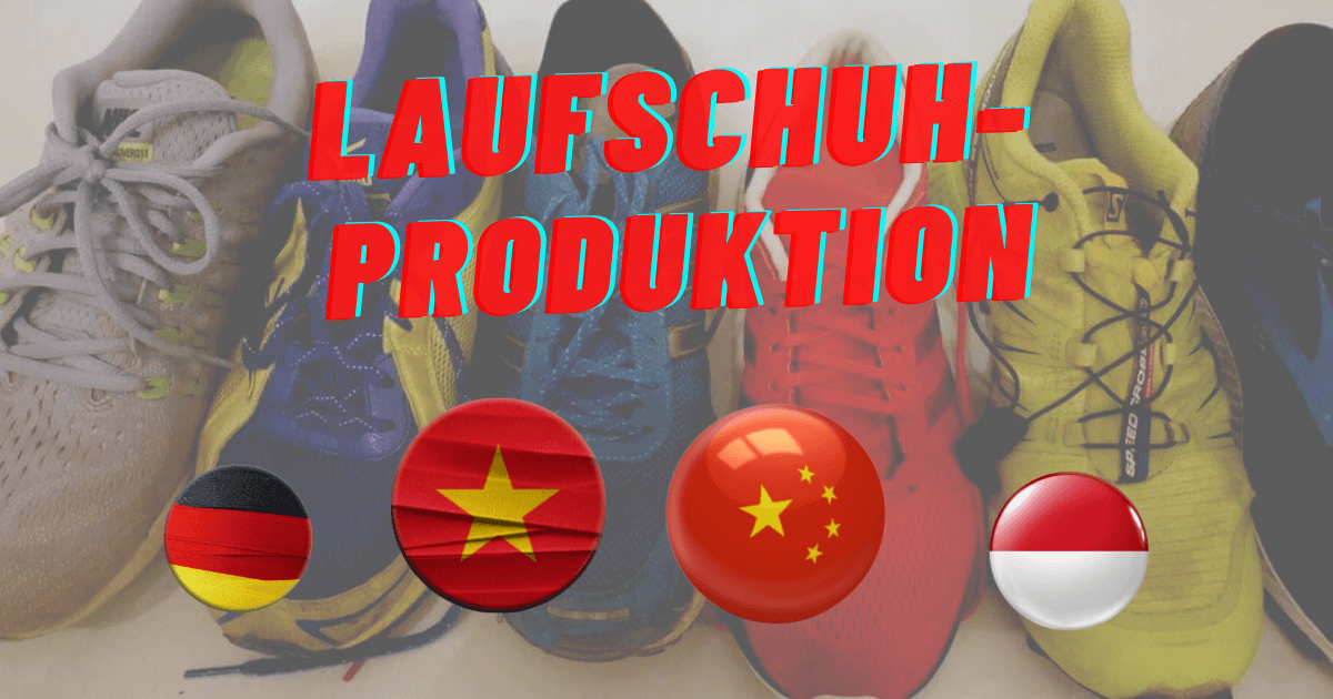 In welchen Ländern werden Laufschuhe produziert