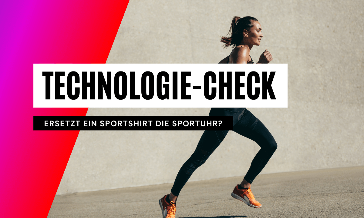 Laufshirt mit GPS-Messung