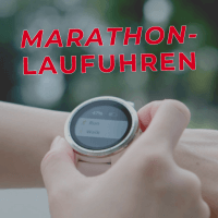 Laufuhr für den Marathon
