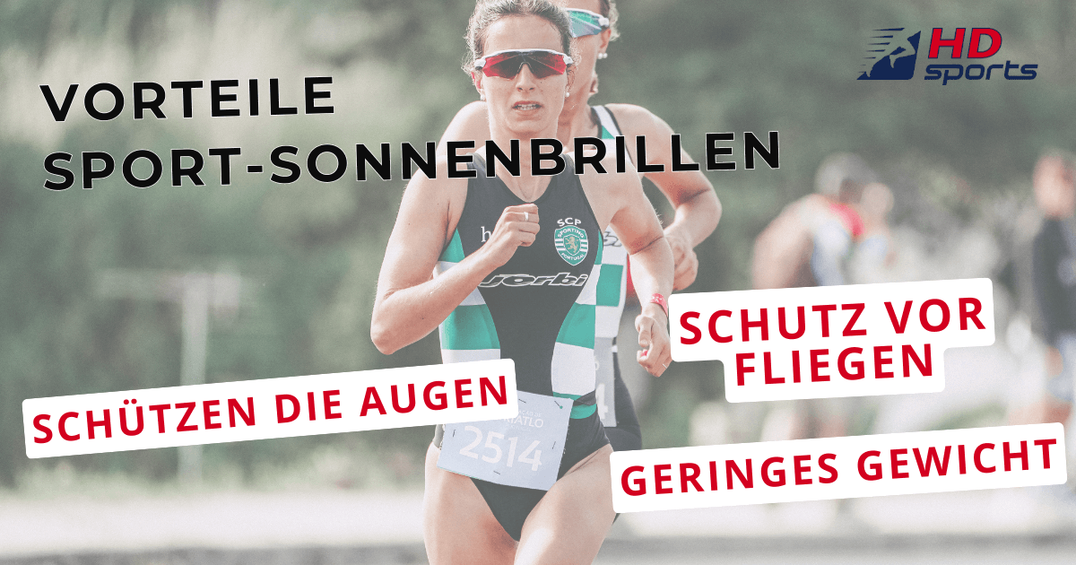 Sport-Sonnebrillen: Die Vorteile