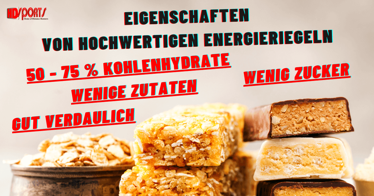 Eigenschaften von Energieriegeln