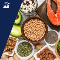 Fetthaltige und gesunde Lebensmittel