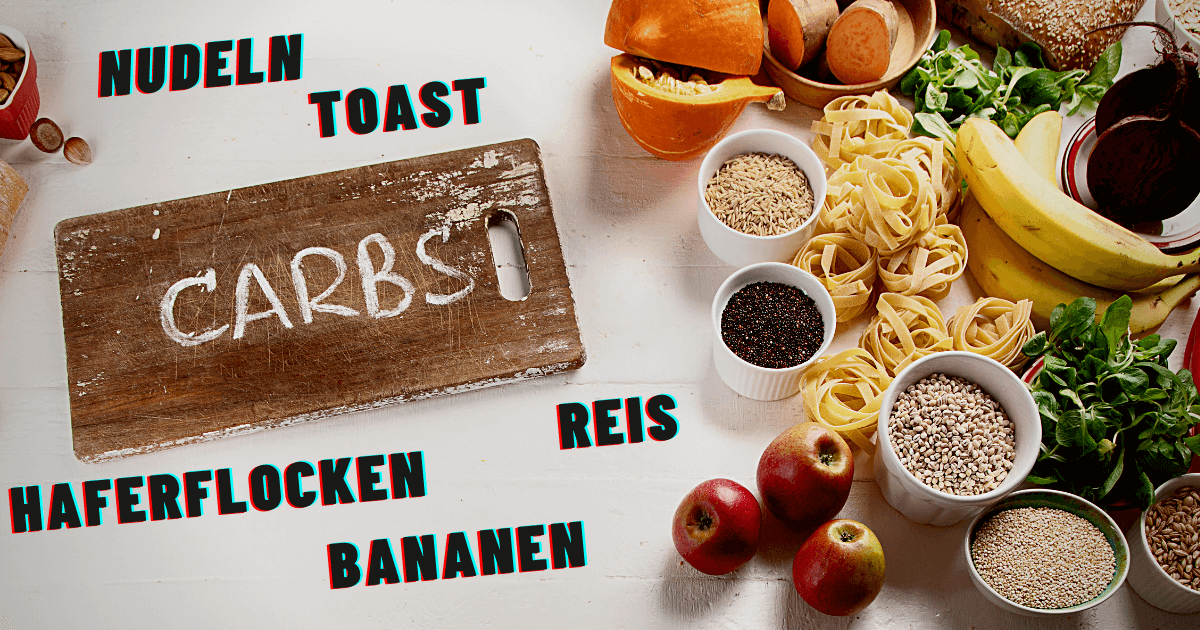 Lebensmittel mit vielen Kohlenhydraten