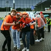Fußballfans aus Niederlande
