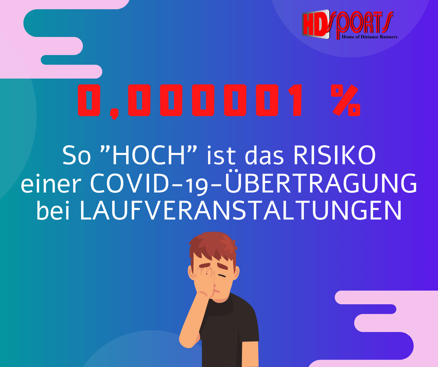 Covid-19-Gefahr bei Laufveranstaltungen