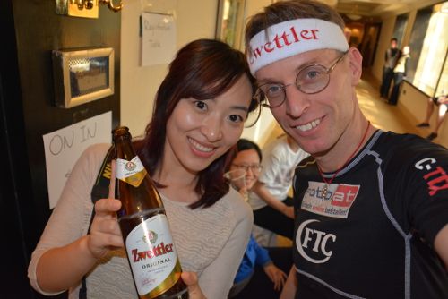 Rolf Majcen in China