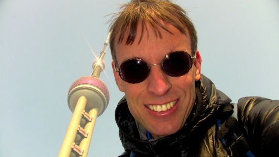 Rolf Majcen in Shanghai