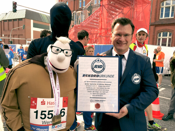 Die schnellste Marathon-Puppe der Welt