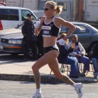 Marathon-Weltrekordlerin hat genug (C) Foto Ed Costello