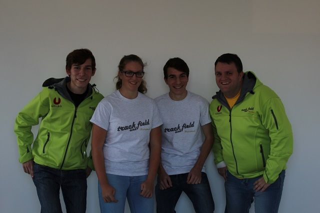 Die Grüner Mario Lupsina, Monique Steiner, Markus Lupsina und Martin Steiner. Foto (C) privat