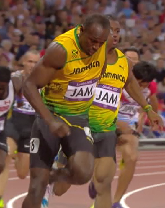 Bolt Blake 4x100mstaffel London2012