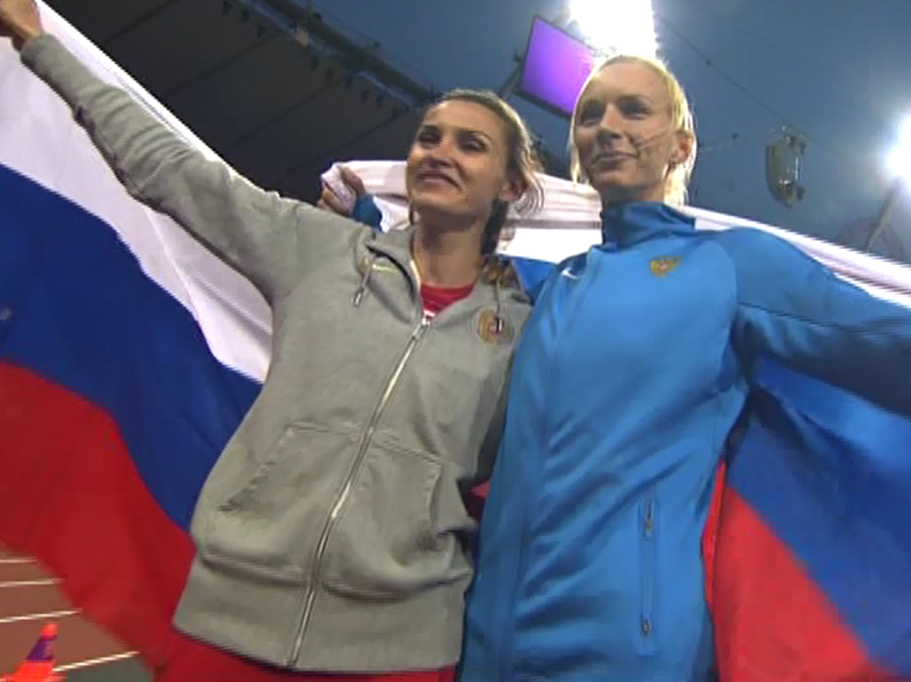 Chicherova Shkolina Goldsilberhochsprung London2012