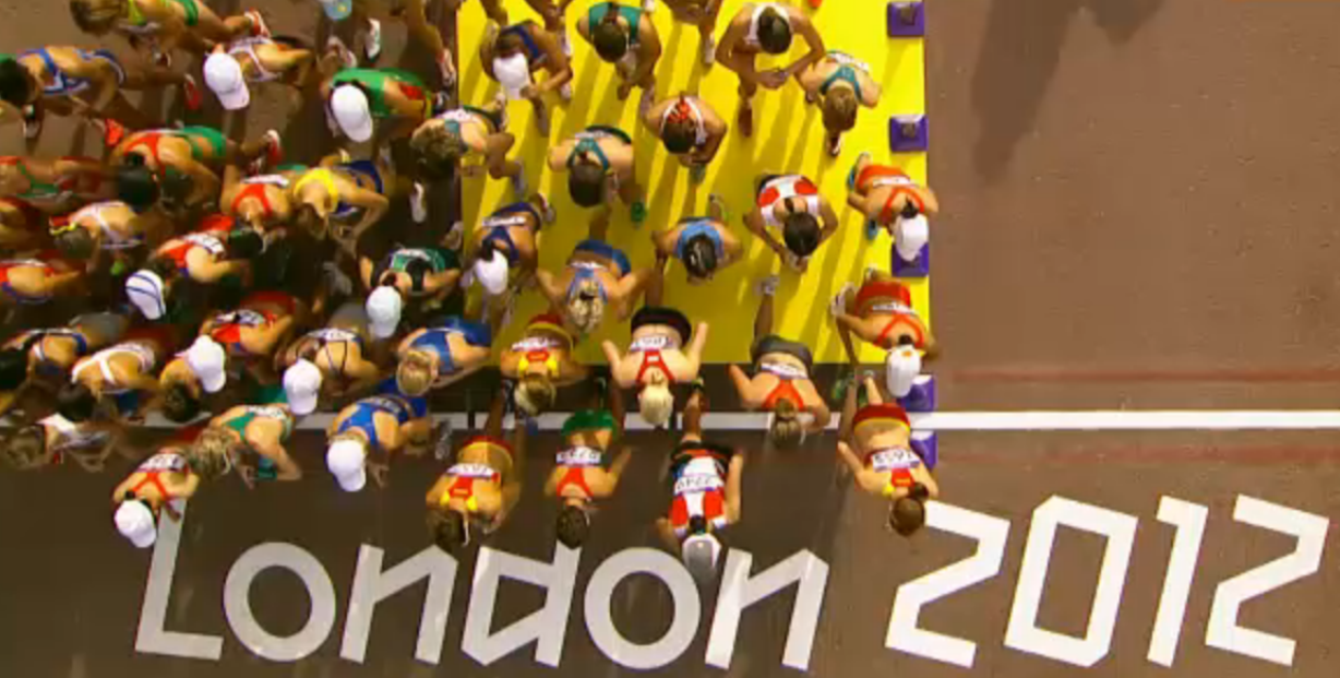 Gehen London2012 Damen20km