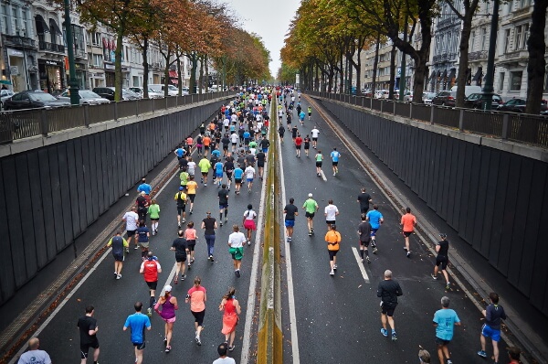 Über zwei Millionen Menschen haben 2015 einen Marathon beendet!