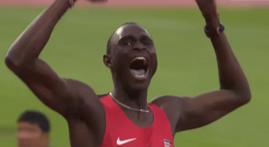 Rudisha Weltrekord800mlondonjubel