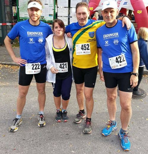 Weintraubenlaufteam in Königstetten