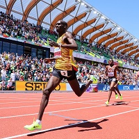 Joshua Cheptegei bei der WM 2022