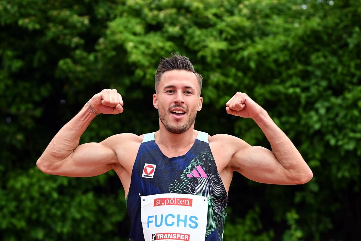 100-Meter-Rekord durch Markus Fuchs