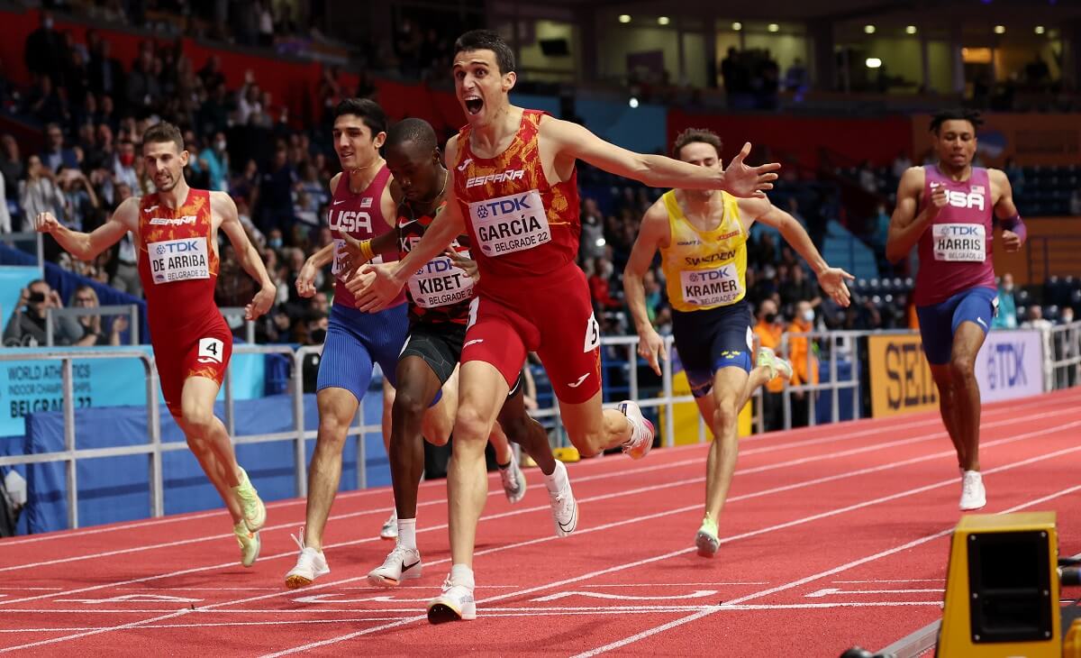 Mariano Garcia 800 m World Champion