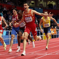 Leichtathletik Hallen-2022 in Belgrad (Serbien)