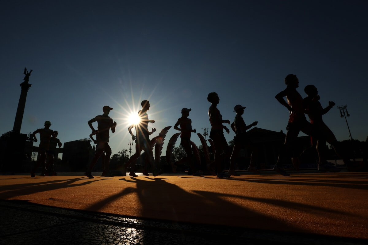 Zuschauer bei der Leichtathletik WM 2023
