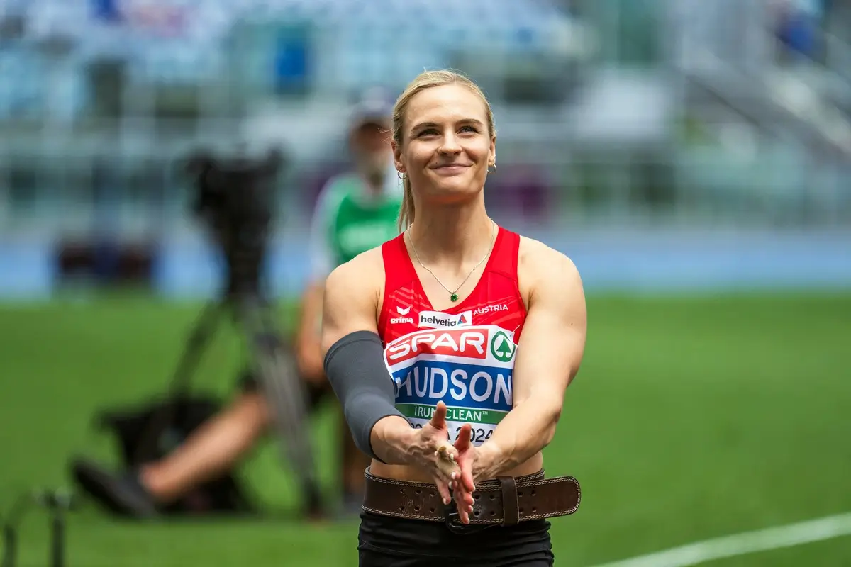 Victoria Hudson bei der EM 2024