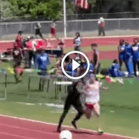 Völlig krank: Athlet verprügelt Läufer während des Wettkampfs [+ VIDEO]