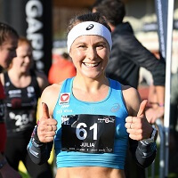 Crosslauf-Siegerin Julia Mayer