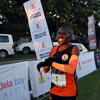 Läufer Melikhaya Frans