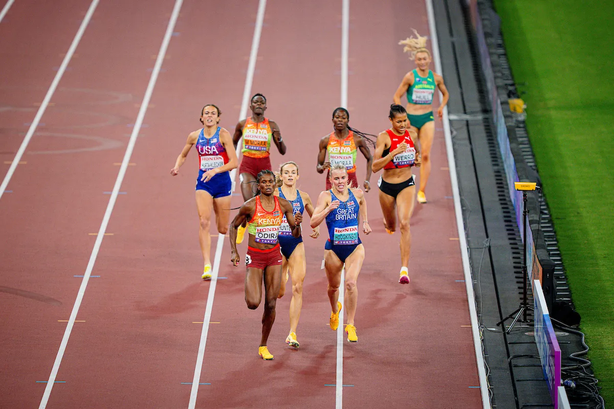Odira überraschte im WM-Finale über die 800 Meter.