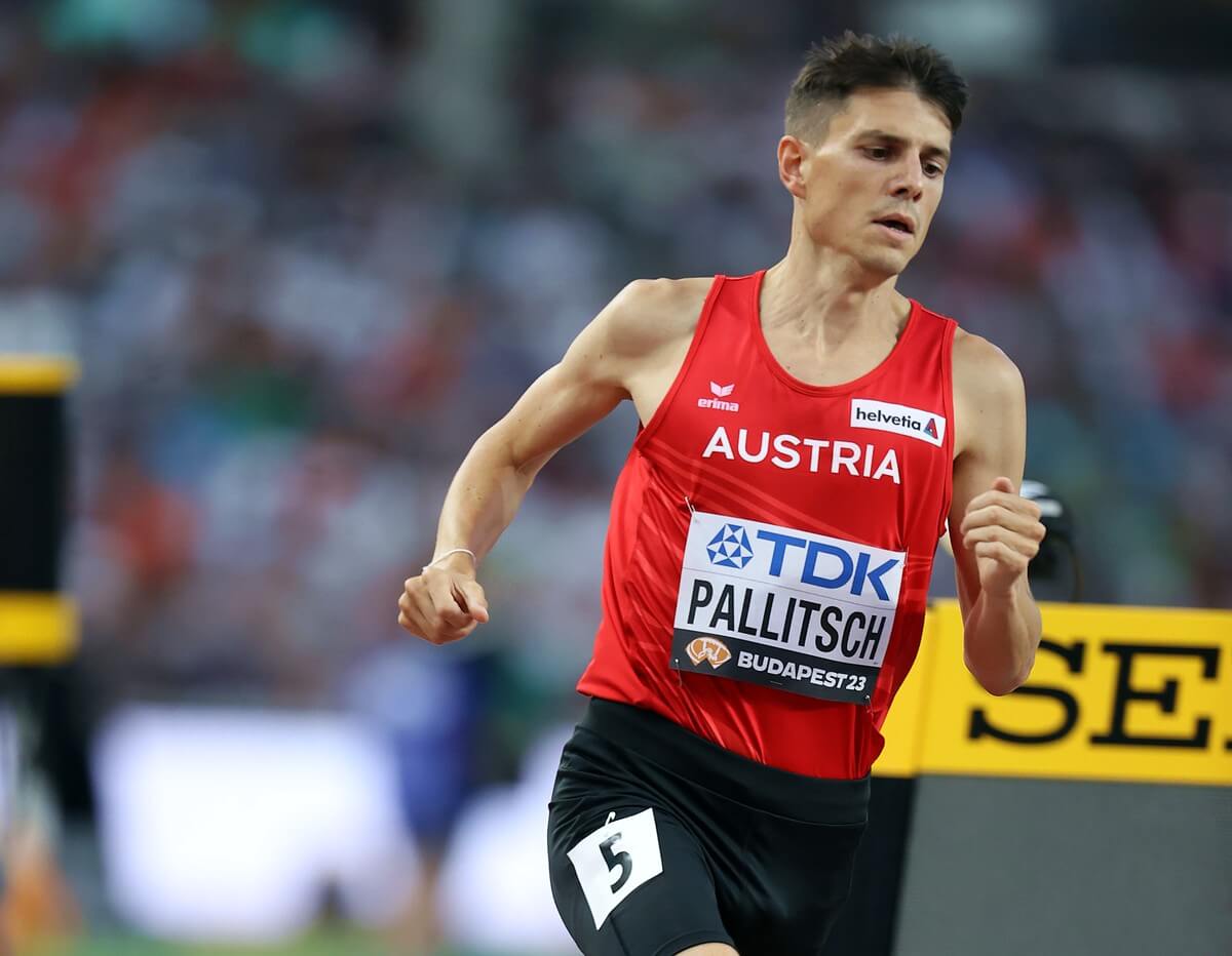 Raphael Pallitsch bei der Leichtathletik-WM 2023