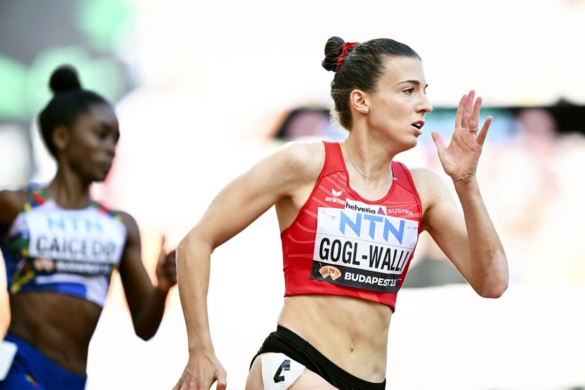 Susanne Gogl-Walli bei der Leichtathletik-WM 2023