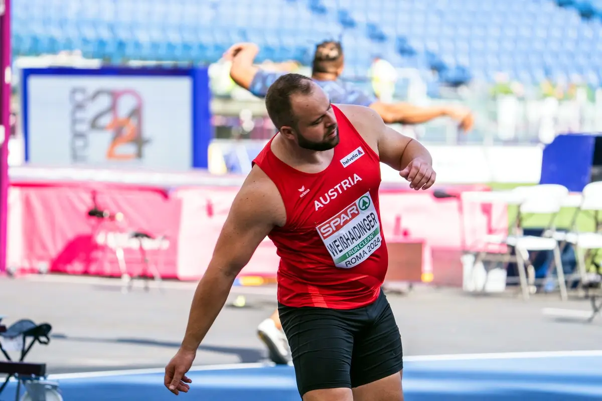 Lukas Weißhadinger bei der EM 2024