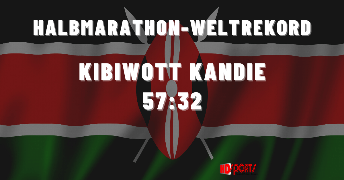 Kandie Kibiwott Halbmarathon Weltrekord 1200