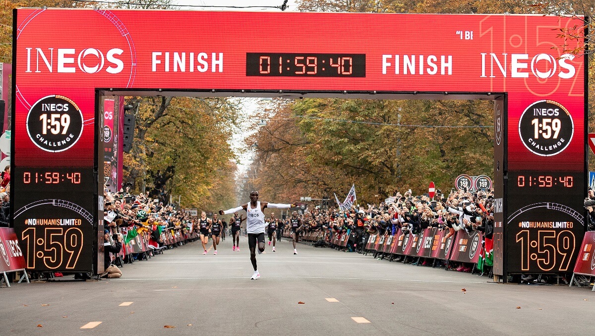 Eliud Kipchoge INEOS Challenge in Wien