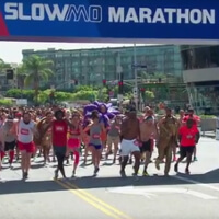 VIDEO: Der langsamste Marathon aller Zeiten