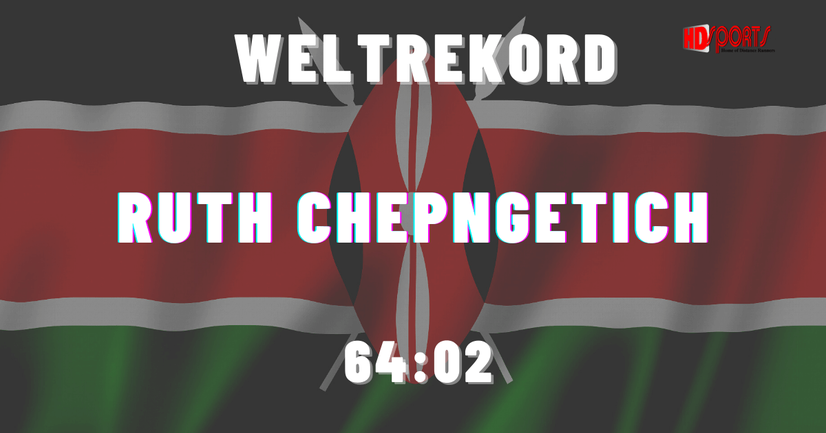 Ruth Chepngetich Halbmarathon-Weltrekord in Istanbul