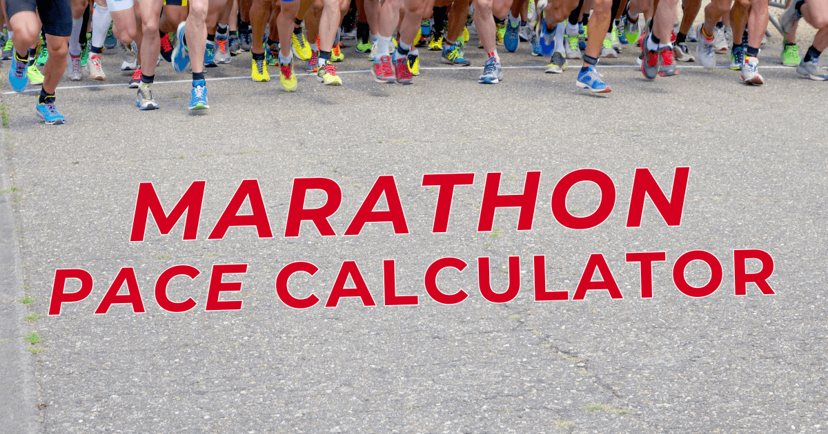Marathon pace calculator and marathon pace table