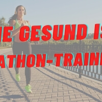 Wie gesund ist Marathontraining?