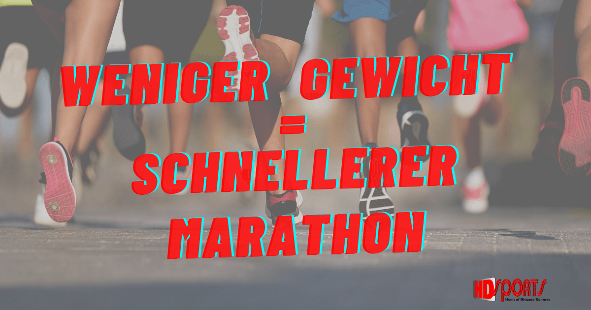 Wieso sind Marathonläufer dünn?