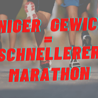 Wieso sind Marathonläufer dünn?