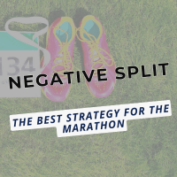 Marathon: What does "negative split" mean?