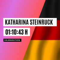 Kein bisschen müde: Katharina Steinruck läuft Halbmarathon-Bestzeit!