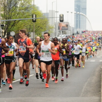 Marathon-Zielzeit anhand Unterdistanz berechnen