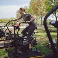 Zone Fit Outdoor-Fitness-Studio in Wien