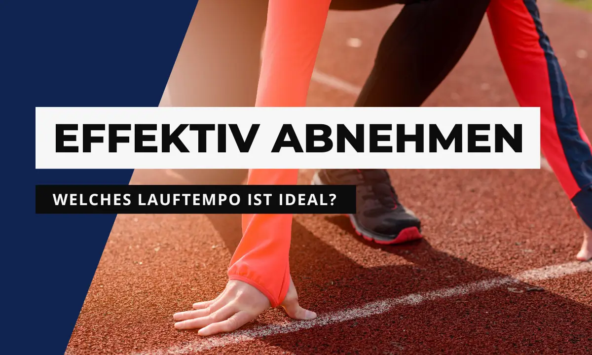 Richtiges Lauftempo zum Abnehmen
