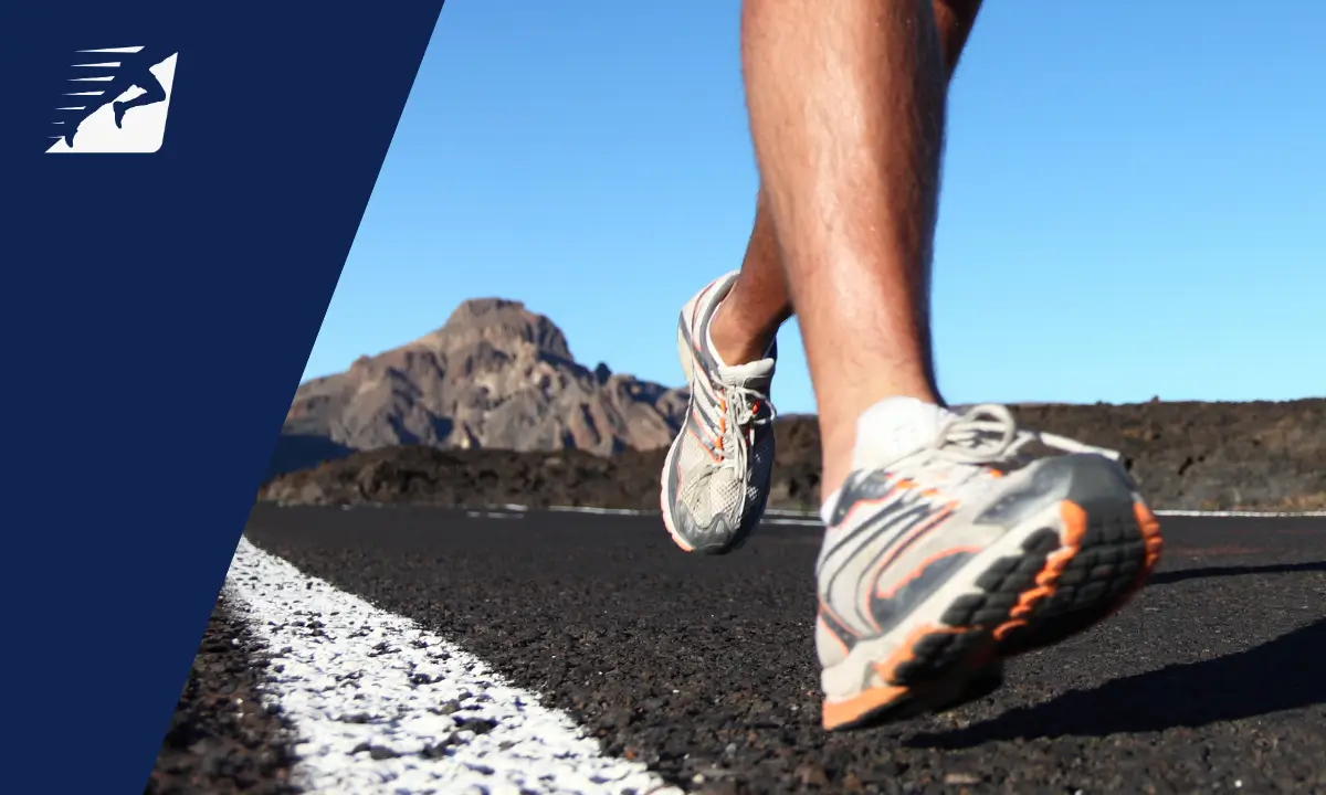 Die Füße beim Laufen