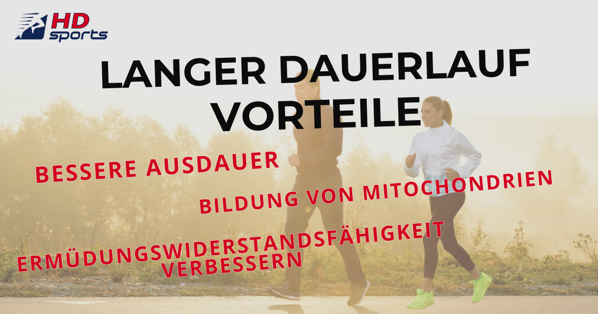 Vorteile langer Dauerlauf Marathon-Training